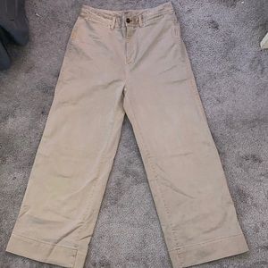 GAP High Rise Wide-Leg Crop